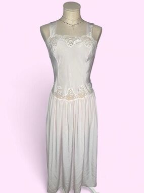 French Maid Baby Pink Slip Dress/Nightgown Women’s S